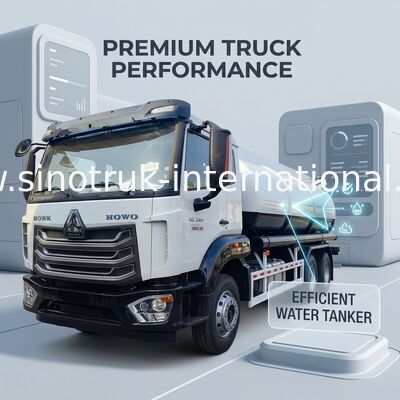HOWO 300HP 10CBM 4x2 Sewage Suction Truck: potenza pesante, pulizia di precisione ed efficienza senza pari