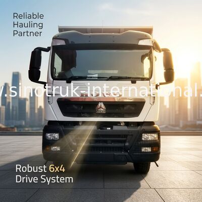 HOWO ZZ3257V384GB1 Camionetto di scarico a gomma 371HP 6x4 LHD