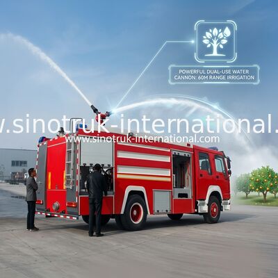 camion di estinzione di incendio di 10CBM 4X2 290HP, camion agricolo dell'autopompa antincendio per abbellire