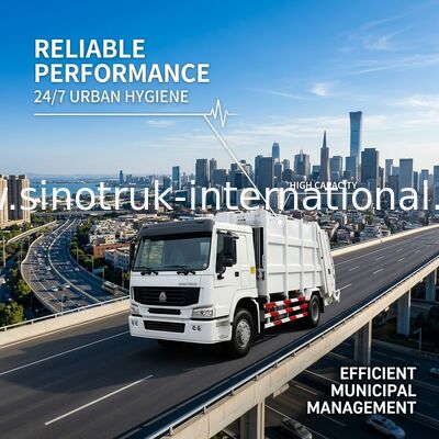 Veicoli posteriori della raccolta dei rifiuti del camion/compattatore di immondizia del caricatore dell'internazionale