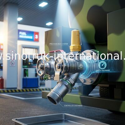 Camion cisterna di olio combustibile militare 16 - 25 capacità elevata dell'euro 2 336 HP di LHD 6X6 di CBM