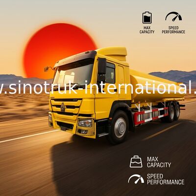 Camion cisterna del gas dell'autocisterna 6X4 RHD Euro2 290HP dell'olio di alta efficienza 16-20CBM