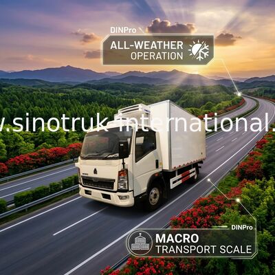 Camion e furgoni refrigerati luce, camion ambientale della scatola del guardiamarina