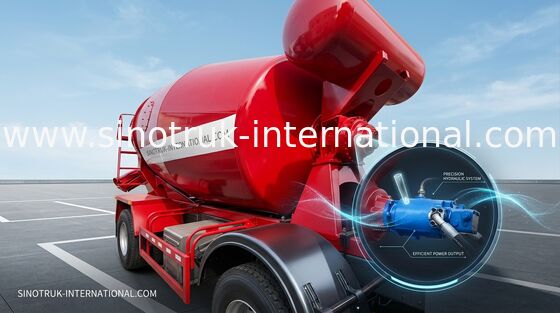 Camion 371HP della betoniera di LHD 8X4 SINOTRUK HOWO