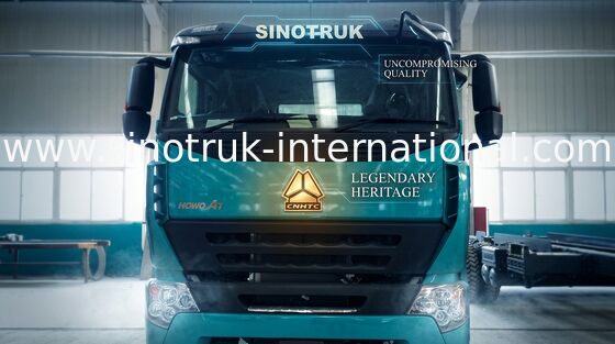 Lunga vita della cabina dell'autocarro con cassone ribaltabile del ribaltatore di estrazione mineraria di RHD SINOTRUK HOWO A7 ZZ3257M3847N1 A7- P
