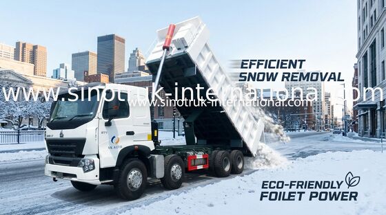 Autocarro con cassone ribaltabile resistente di SINOTRUK HOWO A7 8X4 per costruzione ZZ3317N3867N1
