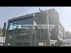 autocarro con cassone ribaltabile estraente