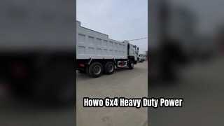 Autocarro con cassone ribaltabile Sinotruk Howo 6x4 371HP utilizzato per carichi pesanti