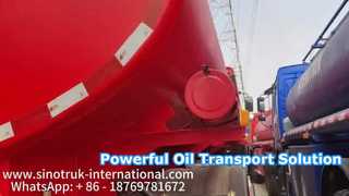 Autocisterna per olio SINOTRUK Howo da 290 HP
