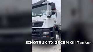 Trasporto ad alta efficienza del camion cisterna per olio SINOTRUK TX 6X4